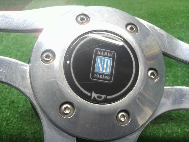 ワゴンＲ ステアリングホイール CBA-MH21S ＮＡＲＤＩ ナルディ ４ＭＥＴＡＬ ７５ＴＨアニバーサリー