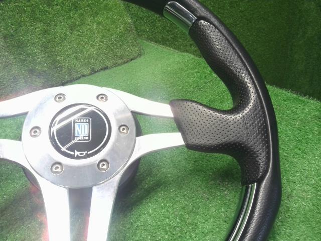 ワゴンＲ ステアリングホイール CBA-MH21S ＮＡＲＤＩ ナルディ ４ＭＥＴＡＬ ７５ＴＨアニバーサリー