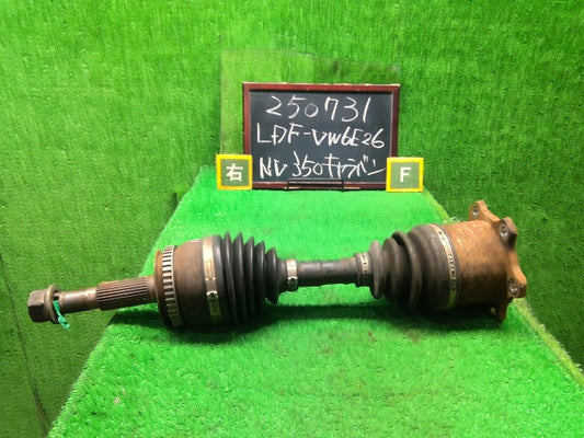NV350キャラバン 右Ｆドライブシャフト LDF-VW6E26 39100-3XN0A