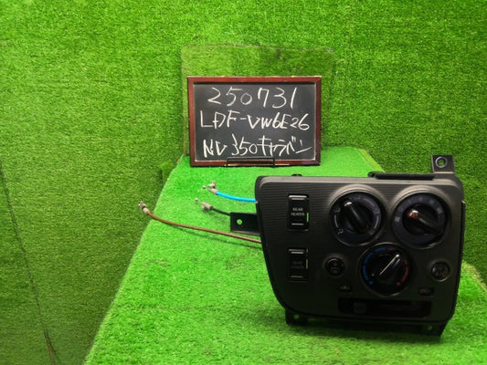 NV350キャラバン Ａ／Ｃスイッチパネル LDF-VW6E26 27515-3XA2A