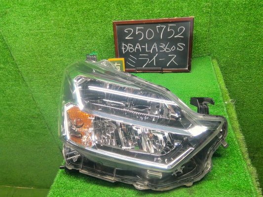 ミライース 右ヘッドランプＡＳＳＹ DBA-LA360S 81130-B2670