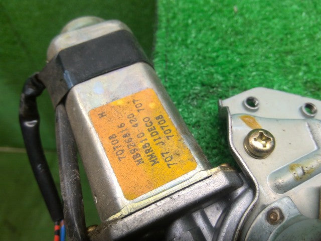 パジェロミニ 右Ｆドアレギュレータ・モーター E-H56A MR157756