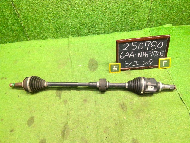 シエンタ 右Ｆドライブシャフト 6AA-NHP170G 43410-52400