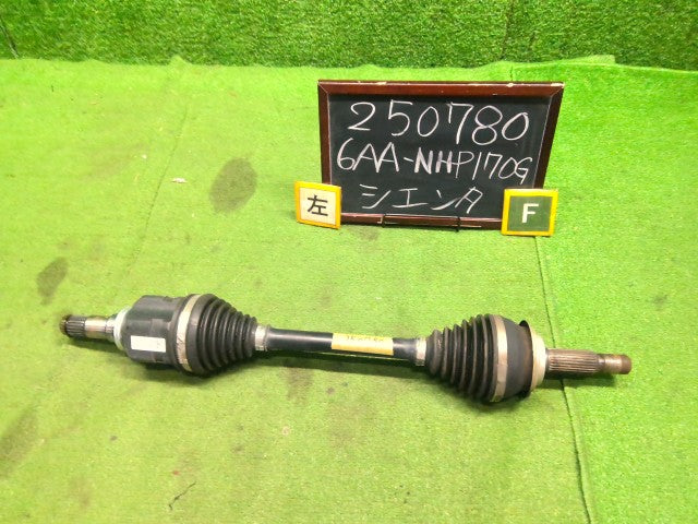 シエンタ 左Ｆドライブシャフト 6AA-NHP170G 43420-52250