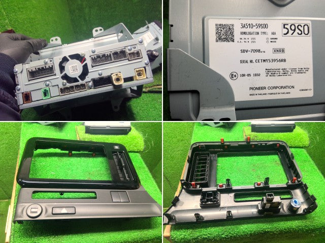 ワゴンＲスマイル カーナビゲーション 5AA-MX91S 3A100-83S03
