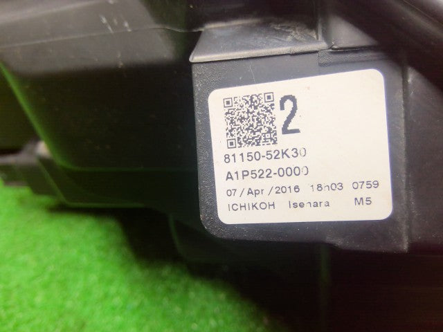 シエンタ 左ヘッドランプＡＳＳＹ DAA-NHP170G 81170-52K30
