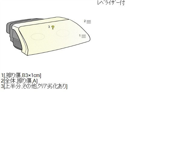 ハスラー 右ヘッドランプＡＳＳＹ DAA-MR41S 35120-65P00