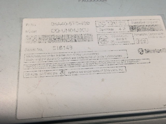 Ｎ－ＢＯＸ カーナビゲーション DBA-JF2
