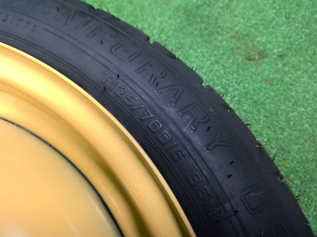 【中古】ヴィッツ DBA-KSP130 テンパー スペア