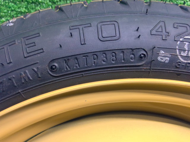 【中古】ヴィッツ DBA-KSP130 テンパー スペア