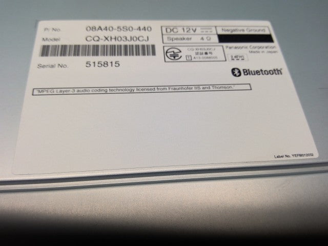 フィット カーナビゲーション DAA-GP5 VXM-145C