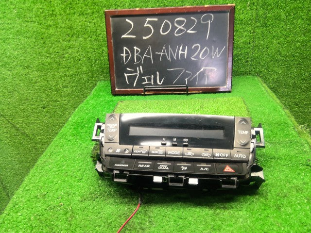 ヴェルファイア Ａ／Ｃスイッチパネル DBA-ANH20W 55902-58140
