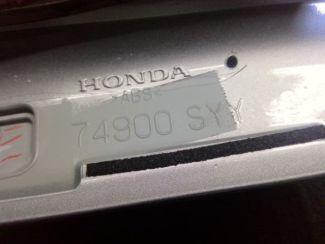 フリード Ｒスポイラー DBA-GB3 74900-SYY-N01ZD