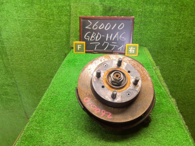 アクティ 右ＦナックルハブＡＳＳＹ GBD-HA6 51211-S3A-902
