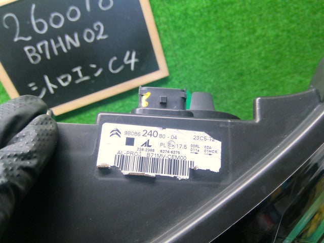 【中古】シトロエン ABA-B7HN02 左ヘッドランプＡＳＳＹ 98