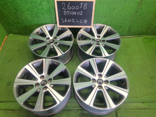 【中古】シトロエン ABA-B7HN02外し 17インチ 純正
