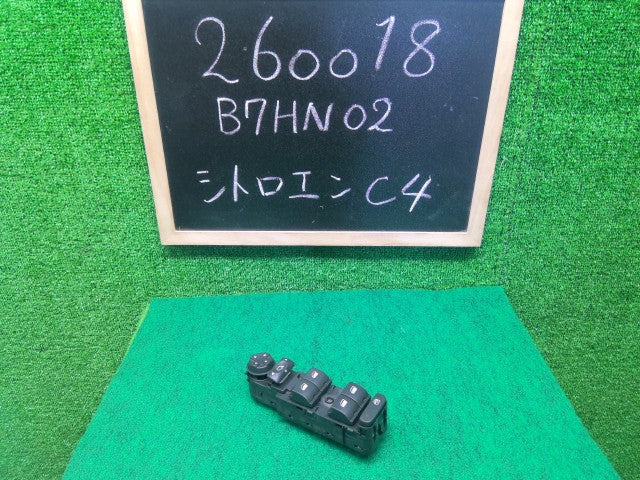 【中古】シトロエン ABA-B7HN02 パワーウインドウスイッチ 6490