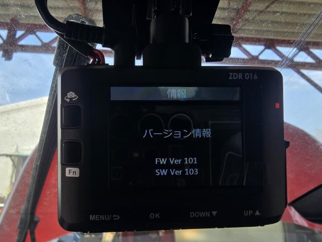 【中古】ドライブレコーダー コムテック 前後２カメラ