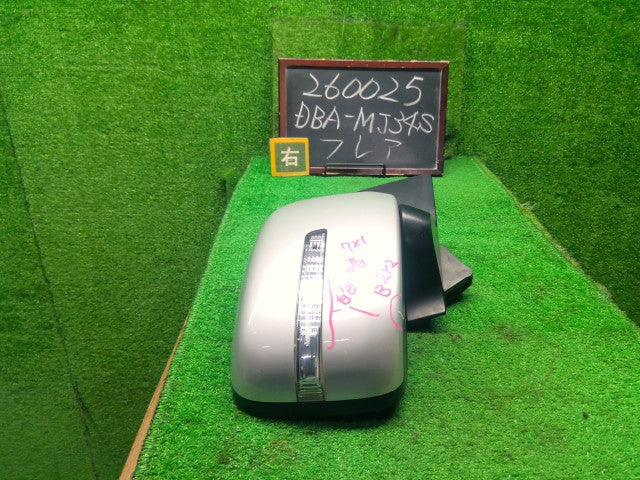 フレア 右サイドミラー DBA-MJ34S 1AY3-69-100C Z1