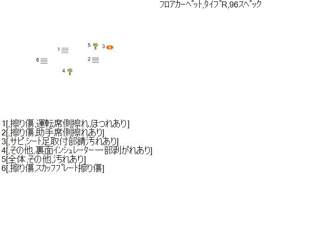 インテグラ 内装部品 E-DC2 83302-ST7-Z10ZA
