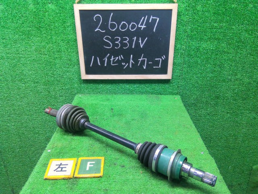 【中古】ハイゼット EBD-S331V 左フロントドライブシャフト 43420-B9680-