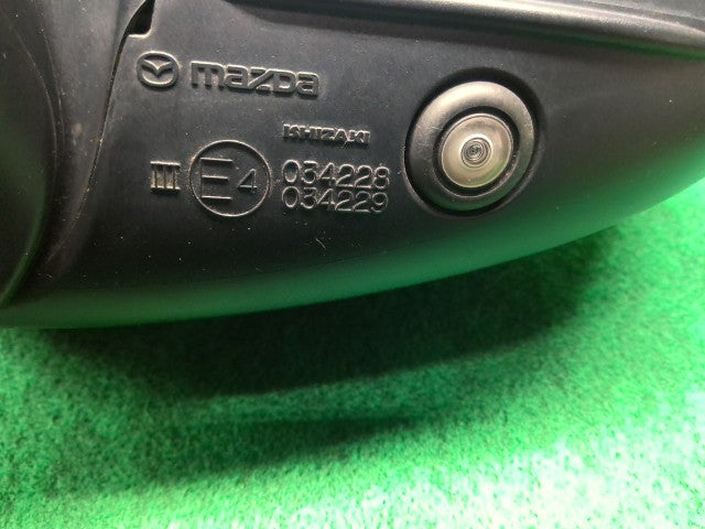 【中古】デミオ DBA-DJ3FS 右サイドミラー D24V-69-121A