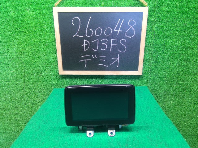 【中古】デミオ DBA-DJ3FS マルチモニター D23N-61-1J0D