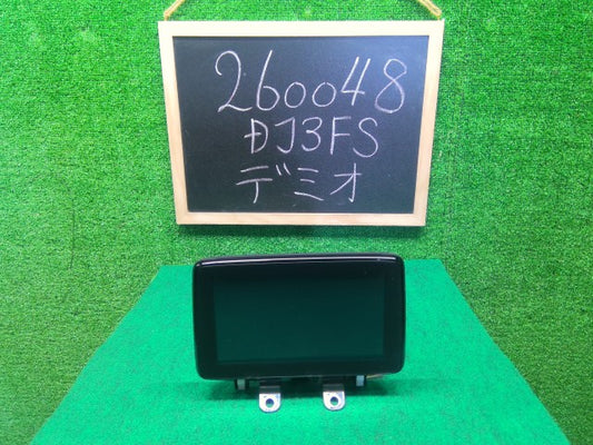 【中古】デミオ DBA-DJ3FS マルチモニター D23N-61-1J0D