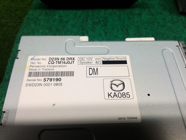 【中古】デミオ DBA-DJ3FS カーナビゲーション D09J-66-9G0D