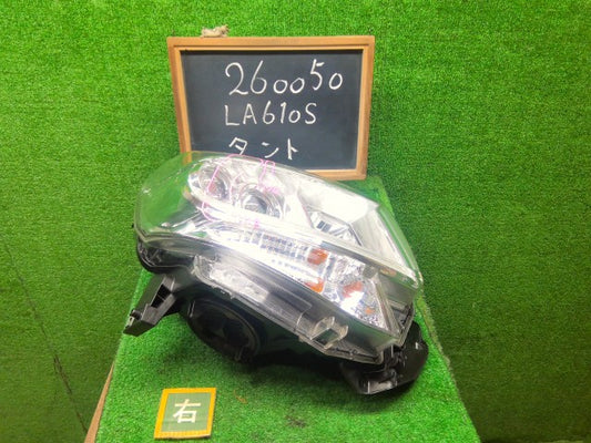 【中古】タント DBA-LA610S 右ヘッドランプＡＳＳＹ 81145-B2030