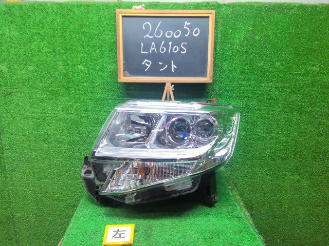【中古】タント DBA-LA610S 左ヘッドランプＡＳＳＹ 81185-B2030