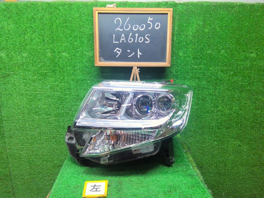 【中古】タント DBA-LA610S 左ヘッドランプＡＳＳＹ 81185-B2030