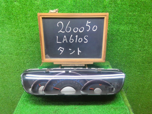 【中古】タント DBA-LA610S スピードメーター 83800-BA350-