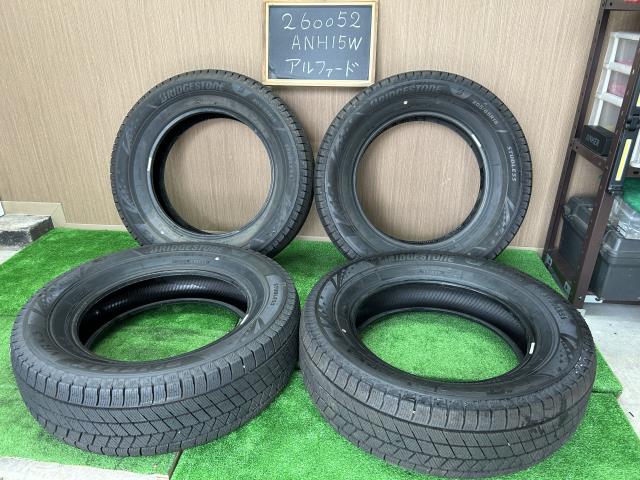 【中古】16インチ スタッドレスタイヤ 4本セット ブリヂストン