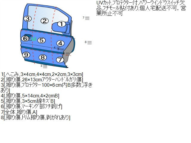 【中古】アルファード DBA-AGH35W 右 フロント