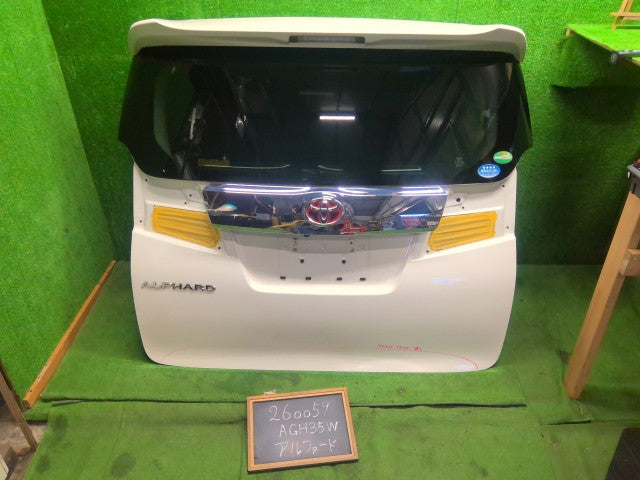 【中古】アルファード DBA-AGH35W バックドアＡＳＳＹ 67005-58150
