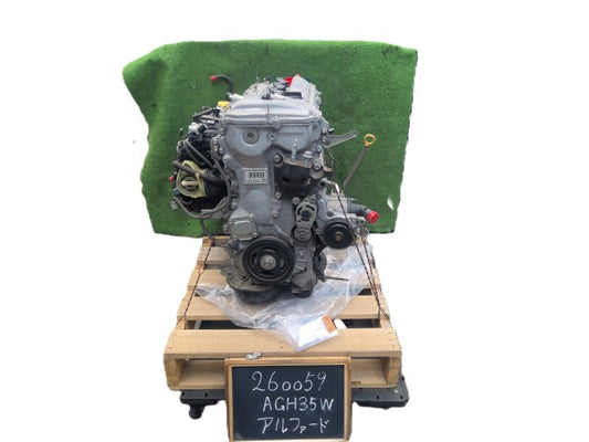 【中古】アルファード DBA-AGH35W エンジンＡＳＳＹ 19000-0V200
