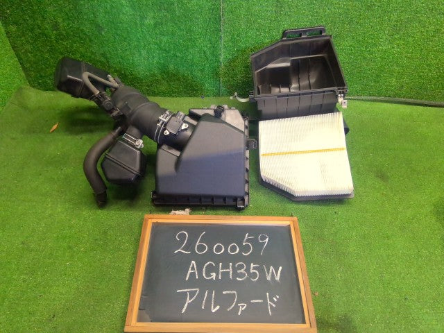 【中古】アルファード DBA-AGH35W エアクリーナーＡＳＳＹ 17700-36380