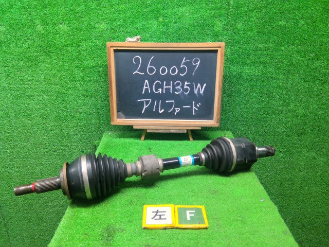 【中古】アルファード DBA-AGH35W 左 フロント