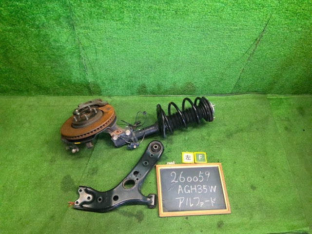 【中古】アルファード DBA-AGH35W 左 フロント
