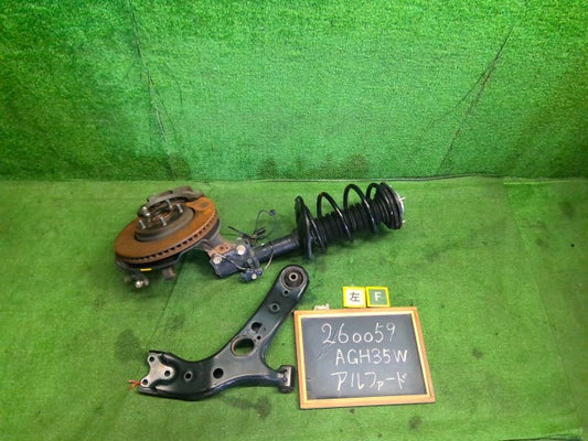 【中古】アルファード DBA-AGH35W 左 フロント