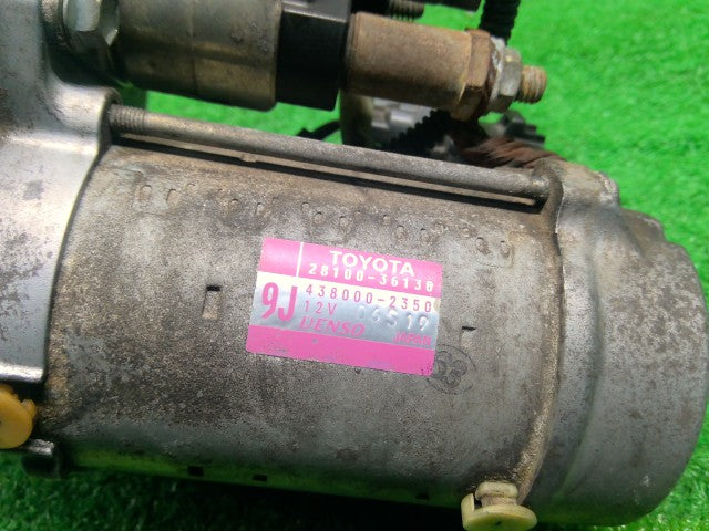 【中古】アルファード DBA-AGH35W セルモーター 28100-36130