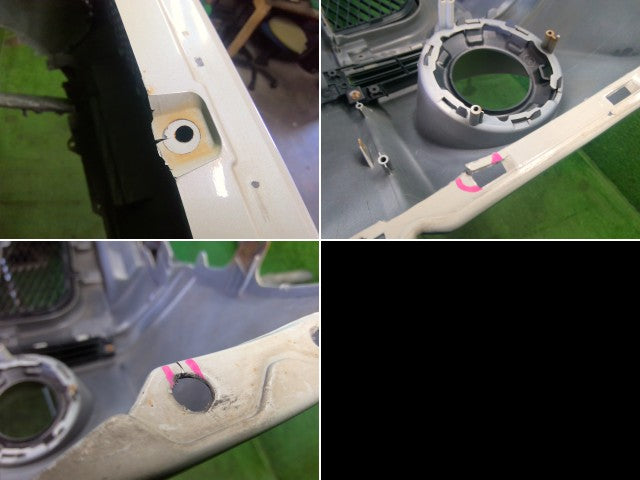 【中古】デリカＤ5 DBA-CV5W フロントバンパーＡＳＳＹ 6400B932WA