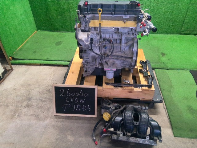 【中古】デリカＤ5 DBA-CV5W エンジンＡＳＳＹ 1000C851