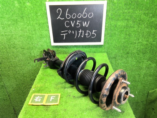 【中古】デリカＤ5 DBA-CV5W 右フロントストラット 4060A202