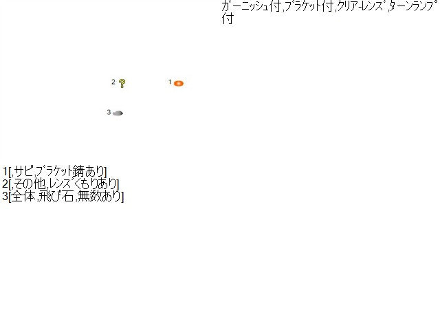 プリウス 左フォグランプ DAA-ZVW30 81220-12230