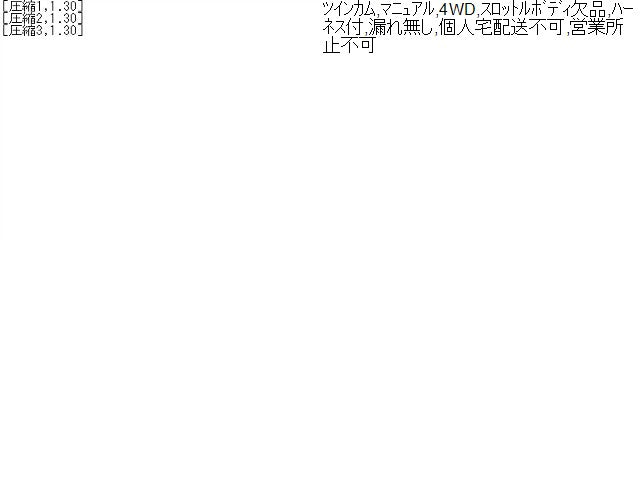【中古】ハイゼット EBD-S510P エンジンＡＳＳＹ 19000-B5081-