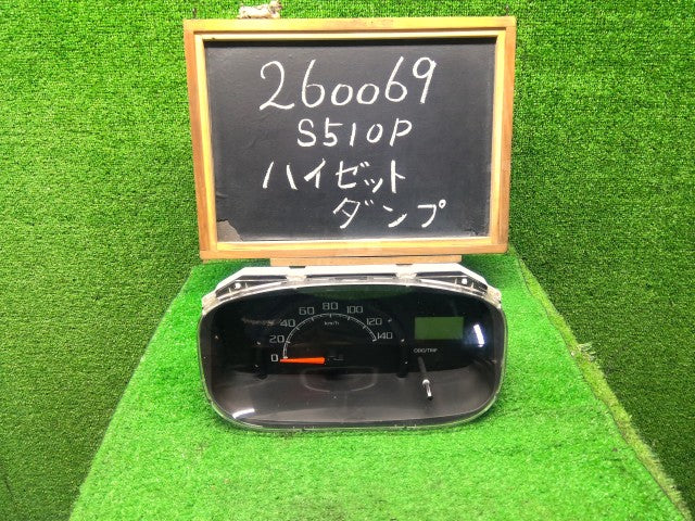 【中古】ハイゼット EBD-S510P スピードメーター 83800-B5180-