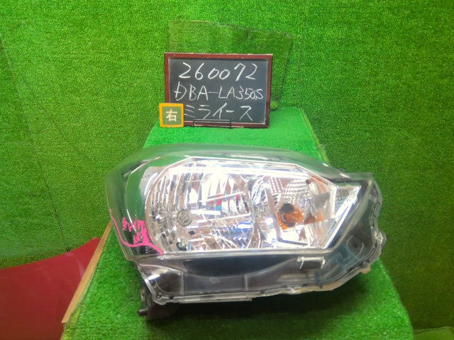 ミライース 右ヘッドランプＡＳＳＹ DBA-LA350S 81130-B2660