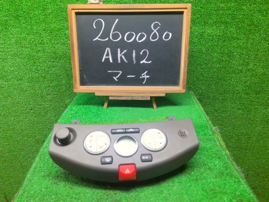 マーチ Ａ／Ｃスイッチパネル DBA-AK12 27500-CT40B